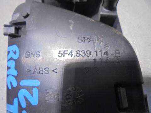 Foto 3ª: Maneta Interior Trasera Derecha Seat Leon 1.2 TSI 105CV 77KW [CJZ] (2014)