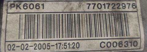 Foto 2ª: Caja Cambios Renault Espace 2.2 DCI JK0H) (2002)