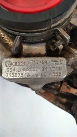 Foto 3ª: Turbocompresor Seat Toledo 1.9 TDI [D/ASV] (2001)