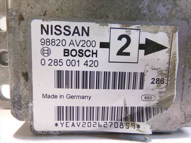 Foto 4ª: Centralita Airbag Nissan Primera 2.2 DCI P12 2001-2007 [YD22] (2002)