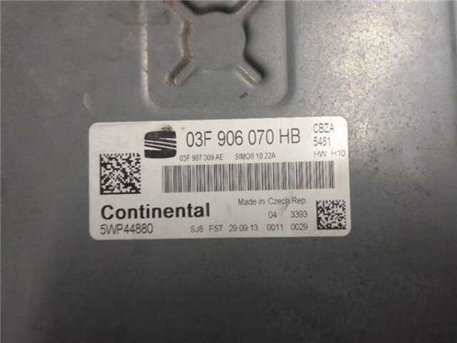 Foto 3ª: Centralita Motor ECU Seat Ibiza 1.2 ERENCE TECH [1.2 LTR. - 63 KW TSI] [CBZA]