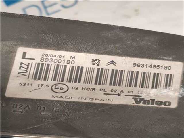 Foto 2ª: Faro Izquierdo Citroen Xsara 2.0 HDI [RHY (DW10TD)]