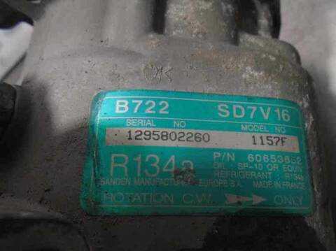Foto 4ª: Compresor Aire Acondicionado Alfa Romeo 147 1.6 16V CAT 120CV 88KW [AR32104] (2002)