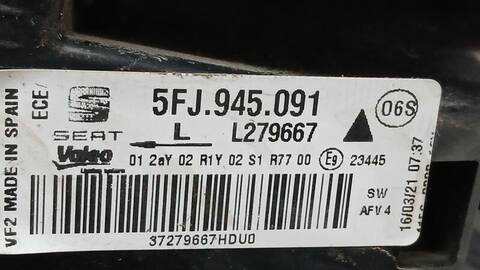 Foto 3ª: Piloto Trasero Izquierdo Seat Tarraco 2.0 TDI 150CV 110KW [DTSB] (2021)