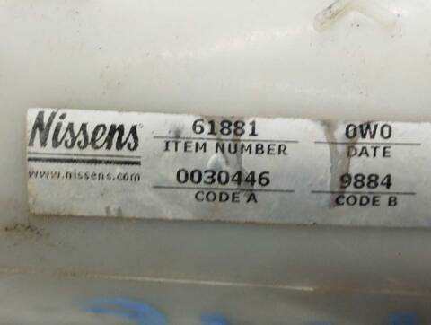 Foto 4ª: Radiador Motor Fiat Punto 1.2 8V BERLINA 60CV 44KW [188A4000] (2001)
