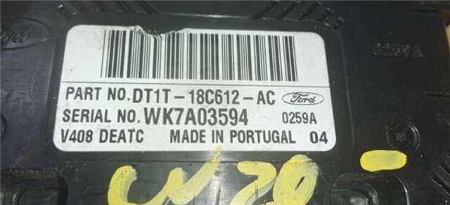 Mando Climatizador Ford Tourneo 1.6 TITANIUM [1.6 LTR. - 70 KW TDCI CAT]