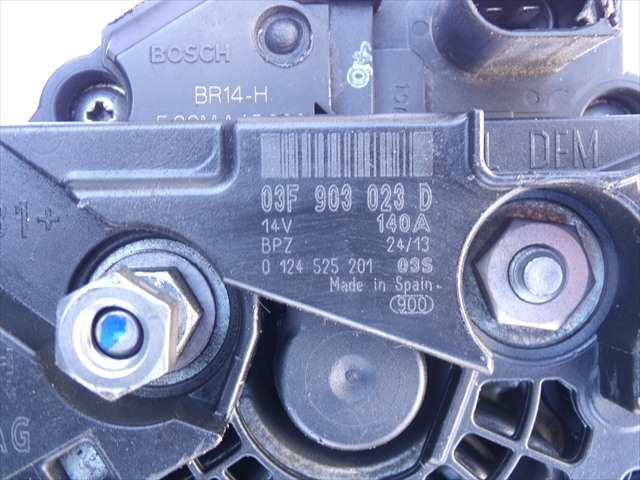 Foto 2ª: Alternador Volkswagen Polo 1.2 TSI 2009-2014 [CBZ] (2014)