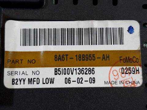 Foto 3ª: Pantalla Multifuncion Ford Fiesta 1.4 TDCI CAT 68CV 50KW [F6JD] (2009)