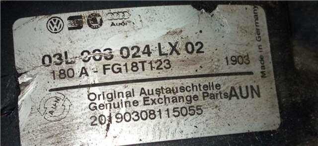Alternador Skoda Octavia 2.0 AMBITION [2.0 LTR. - 110 KW TDI]