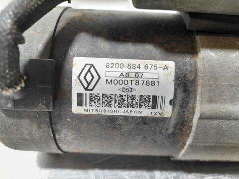 Foto 3ª: Motor de Arranque Renault Megane CONFORT AUTHENTIQUE BERLINA 86CV 63KW II BERLINA 5P [K9K G7] (2005)
