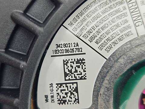 Foto 4ª: Airbag Delantero Izquierdo Fiat Ducato 130 MULTIJET 2 3 D 131CV 96KW FURGONETA [F1AGL411D] (2019)