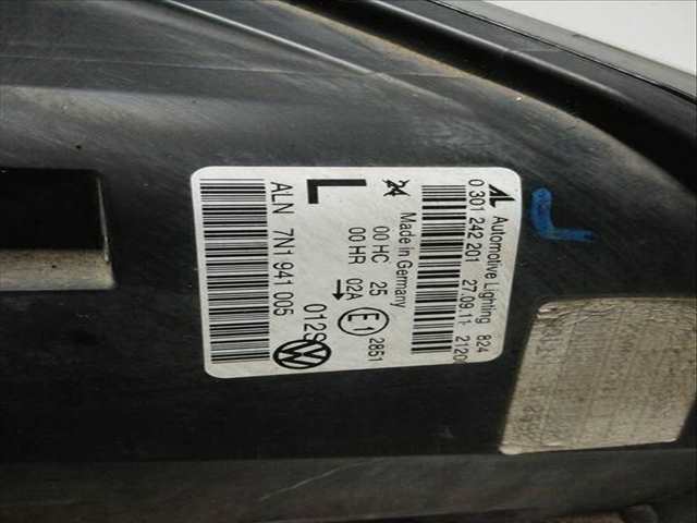 Foto 2ª: Faro Izquierdo Volkswagen Sharan CFFB (2011)