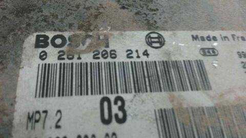 Centralita Motor ECU Peugeot 306 1.6 BERLINA 88CV 65KW