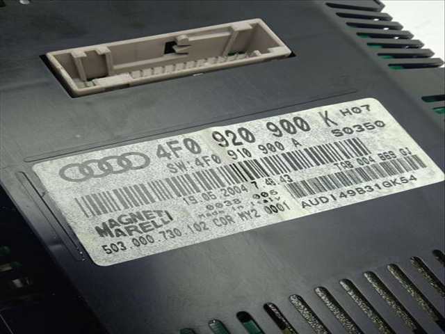 Foto 3ª: Cuadro de Instrumentos Audi A6 3.2 FSI QUATTRO BERLINA 256CV 188KW [AUK] (2004)