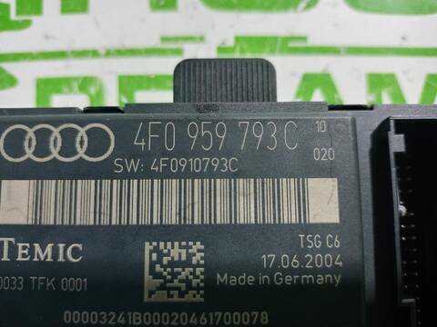 Foto 2ª: Centralita Cierre Centralizado Audi A6 2.4 177CV [BDW] (2004)