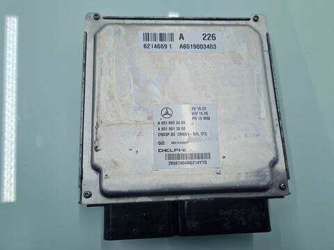 Foto 2ª: Centralita Motor ECU Mercedes Sprinter 310/311/313/314/316 CDI 906.631/633/635/637) 114CV 84KW CAJA CERRADA [651955] (2018)
