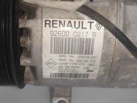 Compresor Aire Acondicionado Renault Clio H4B408