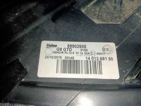 Foto 3ª: Faro Izquierdo Fiat Scudo 1.6 JTDM CAT 90CV (2006)