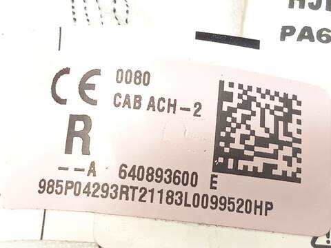 Foto 3ª: Airbag Cortina Delantero Derecho Renault Captur 1.0 TCE 90 ECO-G HFM6) 91CV 67KW (2021)