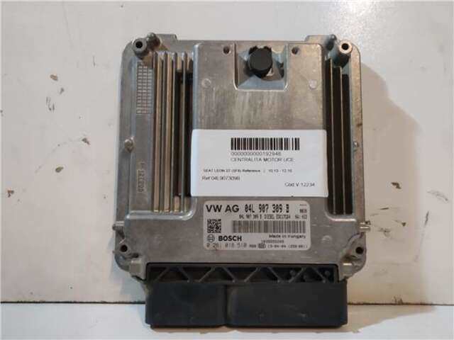 Centralita Motor ECU Seat Leon 1.6 ERENCE [1.6 LTR. - 77 KW TDI]