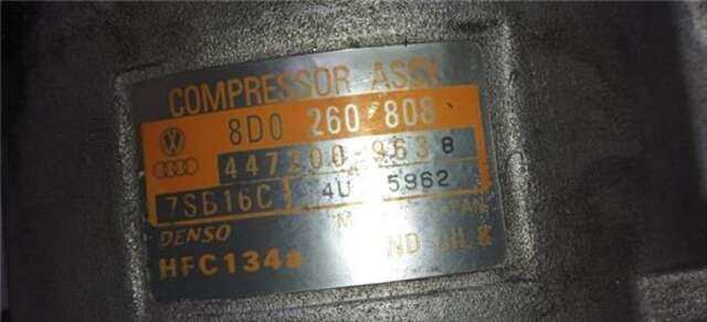Compresor Aire Acondicionado Volkswagen Passat 1.9 COMFORTLINE [1.9 LTR. - 85 KW TDI]