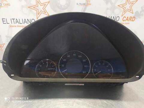 Foto 2ª: Cuadro de Instrumentos Mercedes Clase C 160 200 COMPRESSOR 209.442) 163CV 120KW [M271940] (2003)