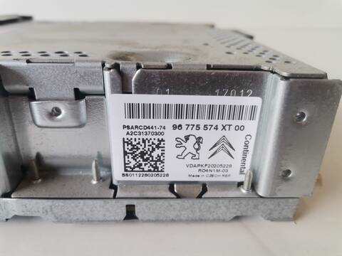 Foto 3ª: Sistema Audio Radio CD Fiat Scudo L1H1 130 MULTIJET 5 PL.) 128CV (2006)
