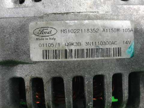 Foto 2ª: Alternador Ford Focus 1.6 16V CAT 101CV [HWDA] (2004)