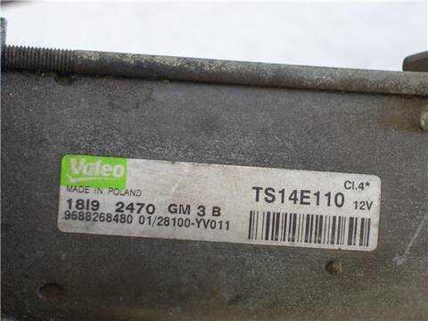Foto 3ª: Motor de Arranque Citroen Xsara 1.6 HDI PICASSO 90CV 66KW [9HX (DV6ATED4)] (2009)