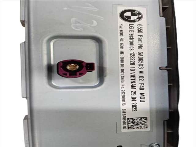 Foto 2ª: Pantalla Multifuncion Bmw Serie 1 118 2.0 D F40) B47D20 (2019)