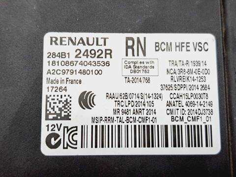 Foto 2ª: Centralita Motor ECU Renault Kadjar BOSE EDITION 130CV 96KW [R9M414] (2017)