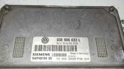Foto 3ª: Centralita Motor ECU Volkswagen Polo 1.2 12V 64CV 47KW [AZQ] (2003)