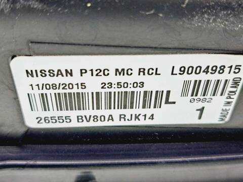 Foto 4ª: Piloto Trasero Izquierdo Nissan Juke ACENTA 110CV 81KW [K9K] (2018)