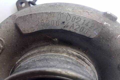 Foto 2ª: Turbocompresor Hyundai H1 2.5 TD CAT 101CV 74KW (2002)