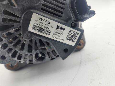 Foto 2ª: Alternador Volkswagen Caddy BASE 74CV 55KW [DTRF] (2024)