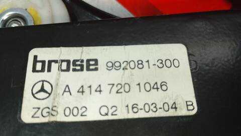 Foto 4ª: Elevalunas Eléctrico Delantero Izquierdo Mercedes Vaneo 1.7 CDI VANEO 414.700) 91CV 67KW FURGONETA [668914] (2004)