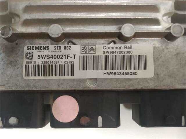 Foto 3ª: Centralita Motor ECU Citroen C3 1.4 HDI [8HX (DV4TD)]