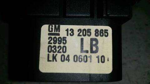 Foto 2ª: Mando Luces Opel Zafira 1.9 CDTI 120CV 88KW [Z19DT] (2005)
