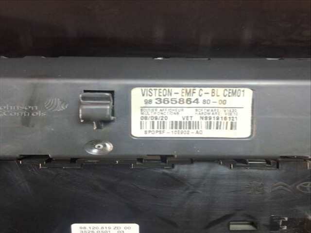 Foto 3ª: Pantalla Multifuncion Citroen Jumpy 1.5 BLUEHDI 120 120CV 88KW FURGONETA [YH01 (DV5RUC)] (2020)