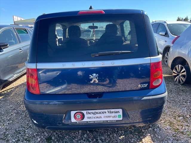 Foto 3ª: Paragolpes Trasero Peugeot 1007 1.4 G 75cv [KFV] (2006)