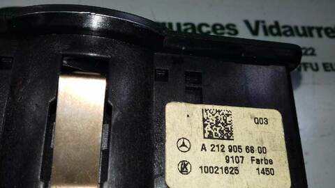 Foto 3ª: Mando Luces Mercedes Clase E 180 220 CDI BLUEEFFICIENCY 212.002) 170CV 125KW [651924] (2010)
