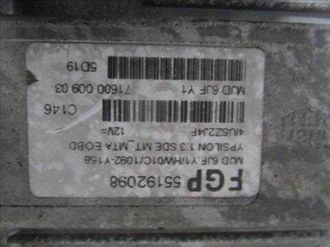 Foto 2ª: Centralita Motor ECU Lancia Y 1.3 JTD 70CV 51KW [188 A9.000] (2005)