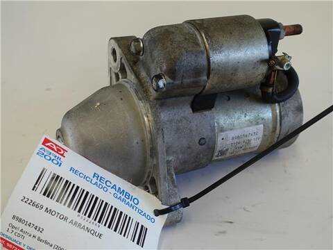 Motor de Arranque Opel Astra 1.7 CDTI BERLINA 110CV 81KW