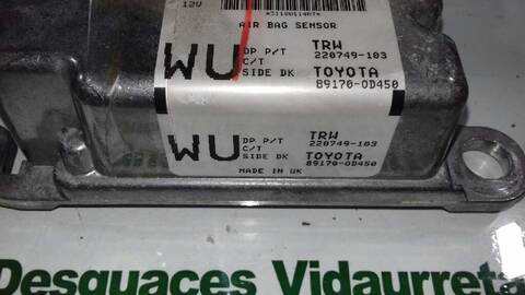 Foto 2ª: Centralita Airbag Toyota Yaris 1.4 TD CAT 90CV 66KW [1ND] (2009)