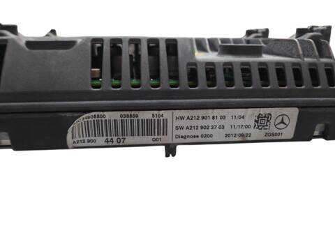 Foto 3ª: Pantalla Multifuncion Mercedes Clase E 180 E 200 CDI - BLUETEC 212.005 212.006) (2009)