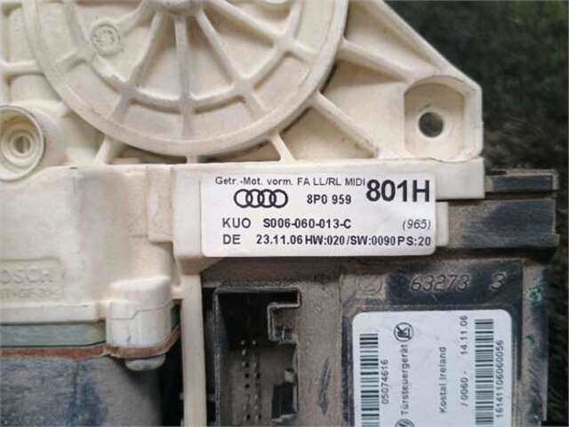 Foto 2ª: Elevalunas Eléctrico Delantero Izquierdo Audi A3 1.9 TDI AMBIENTE [1.9 LTR. - 77 KW TDI]