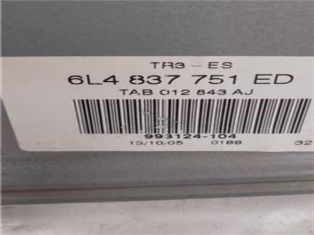 Foto 2ª: Elevalunas Eléctrico Delantero Izquierdo Seat Ibiza 1.9 CUPRA [1 9 LTR. - 118 KW TDI] 160CV