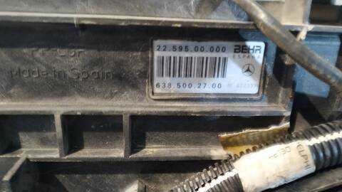 Foto 4ª: Radiador Motor Mercedes Vito 110 D EURO 2 638.174) 98CV 72KW [601 D23LA] (1997)