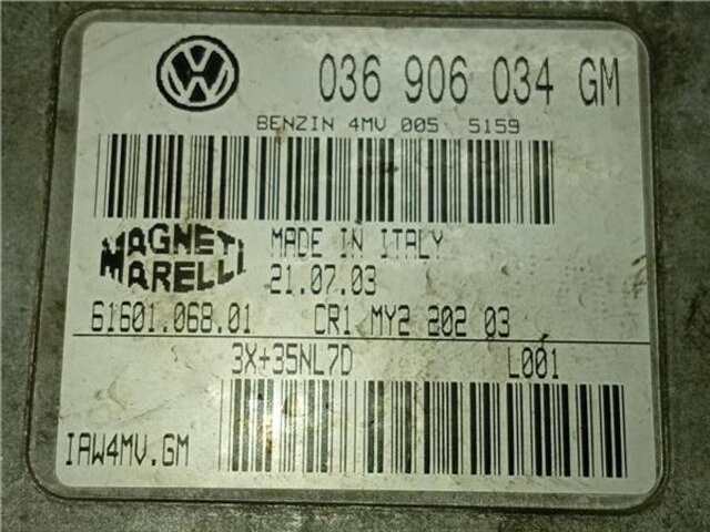Foto 1ª: Centralita Motor ECU Seat Ibiza 1.4 16V [BBY]