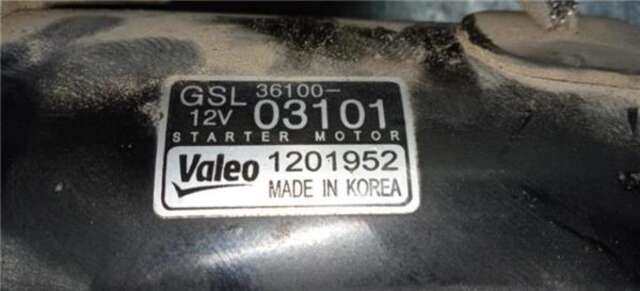 Foto 2ª: Motor de Arranque Hyundai i10 1.2 BLACK LINE [1.2 LTR. - 64 KW CAT] [G4LA]